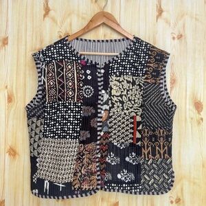Handmade 100% cotton vest from Etsy